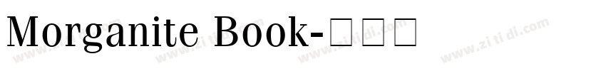 Morganite Book字体转换